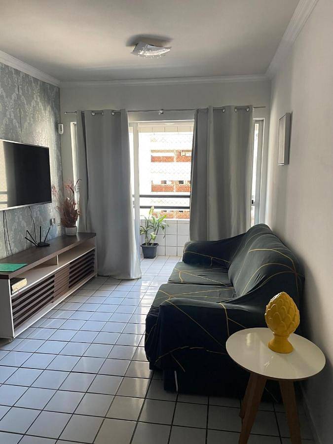 Casas e apartamentos de temporada para 4 pessoas, com vista e balcão e ainda piscina, adaptado a crianças em Praia de Boa Viagem