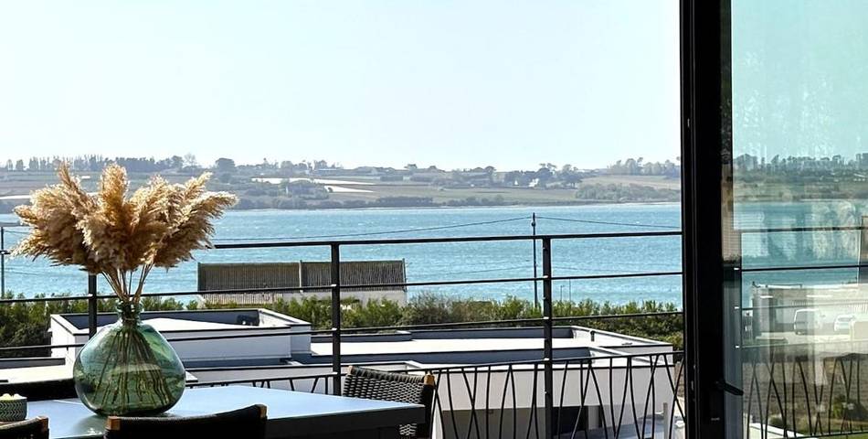Villa pour 10 personnes, avec jardin et vue ainsi que terrasse et piscine à Carantec - 4