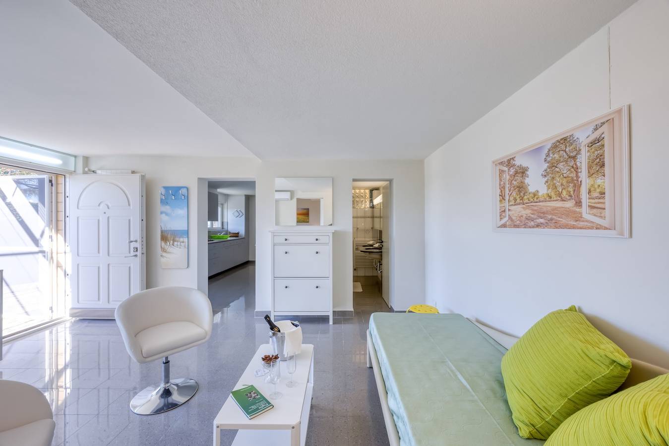 Ganze Wohnung, Apartment 'Residence Margherita - Biancospino' mit Meerblick, Wlan und Klimaanlage in Ugento, Golf von Tarent