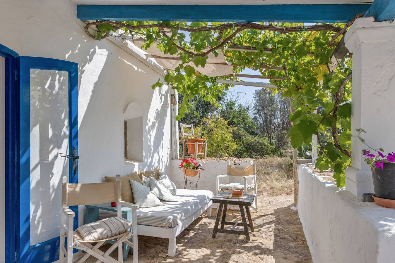 Casita de campagne 'Xicu' avec terrasse et jardin privés in Formentera, Côte de Formentera