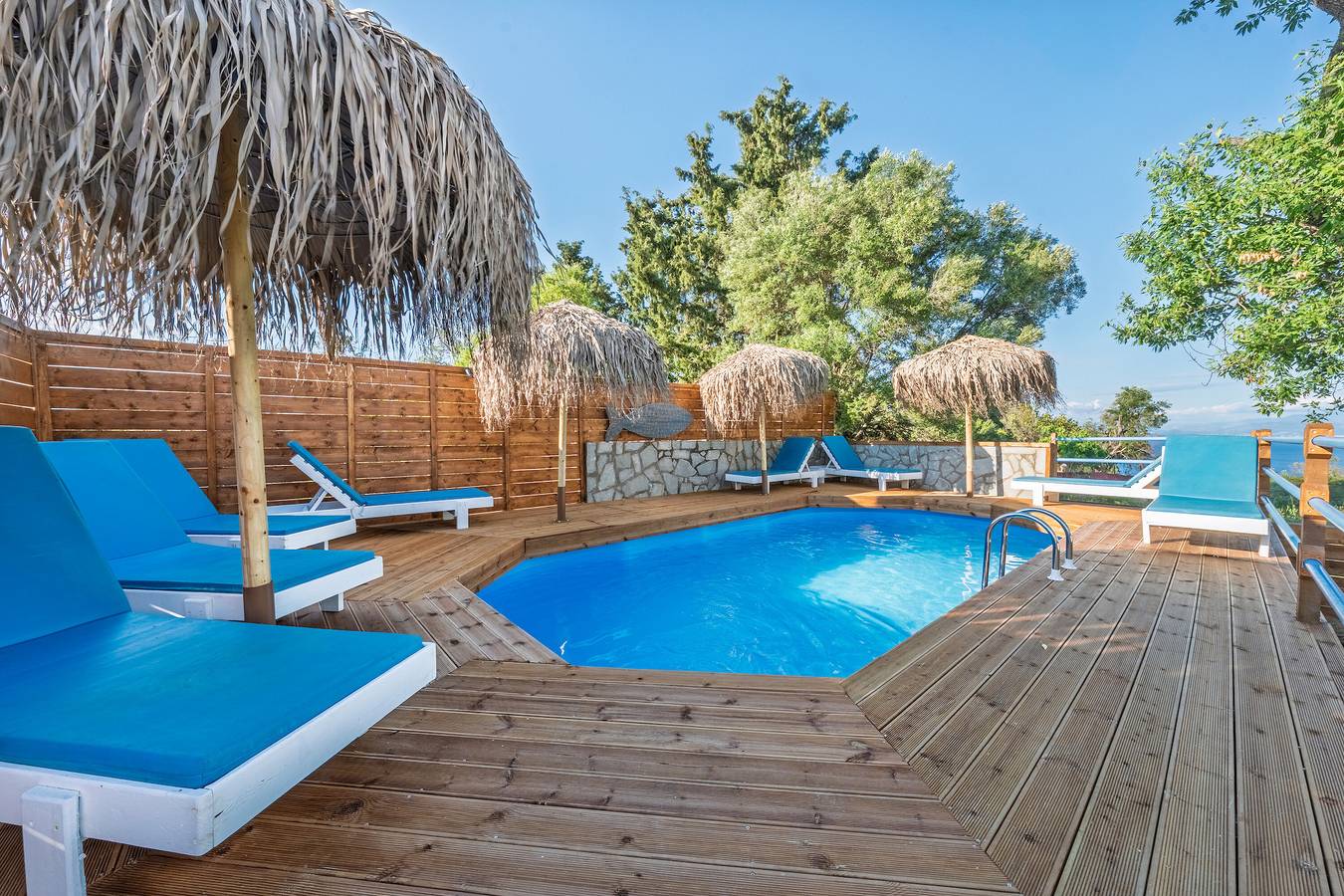 Country House 'Kalimoukos' with Sea View, Wi-Fi and Air Conditioning in Corfu
