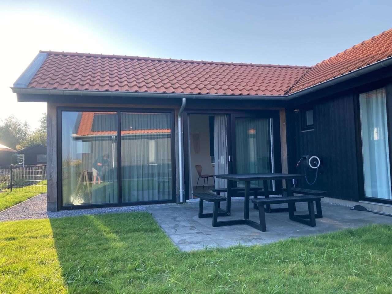 Chalet Ufergrundstück mit eigenem Angelplatz in Oostmahorn, Dongeradeel