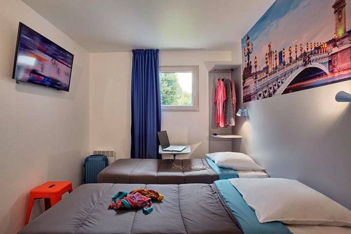 Hôtel pour 2 personnes, animaux acceptés à Les Mureaux - 3