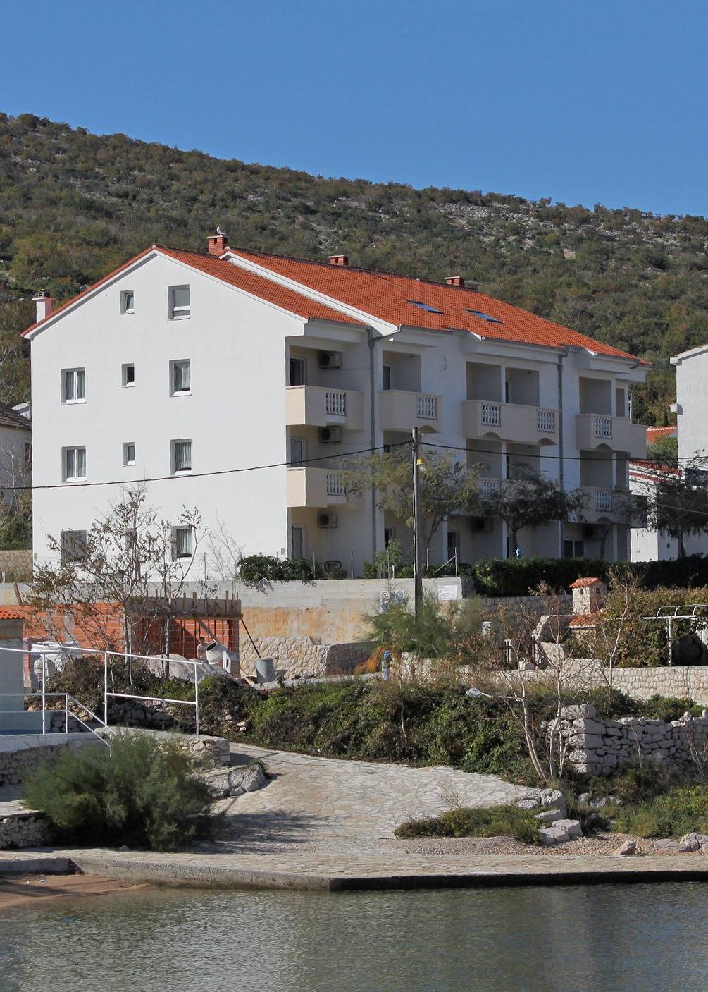 Entire apartment, One bedroom apartment with terrace and sea view Vinjerac, Zadar A-3248-c in Posedarje, Zadar
