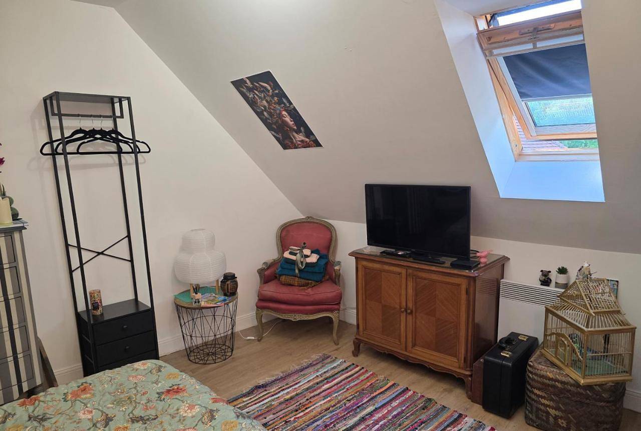 Double Room with Private Bathroom in Pruniers-en-Sologne, Sologne