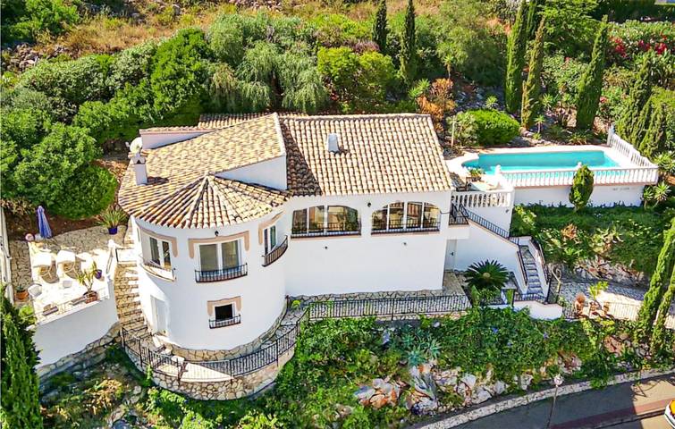 Ferienhaus für 6 Personen, mit Terrasse und Garten sowie Pool in el Ràfol d'Almúnia