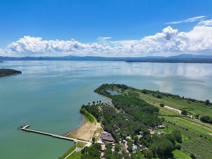Camping Punta Navaccia  - Unterkunft 2 personen - Mini-Safari in Tuoro sul Trasimeno, Lago Trasimeno