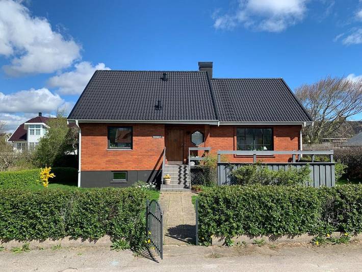 Ferienhaus für 6 Personen, mit Balkon und Terrasse sowie Garten und Ausblick in Träslövsläge (Varberg)