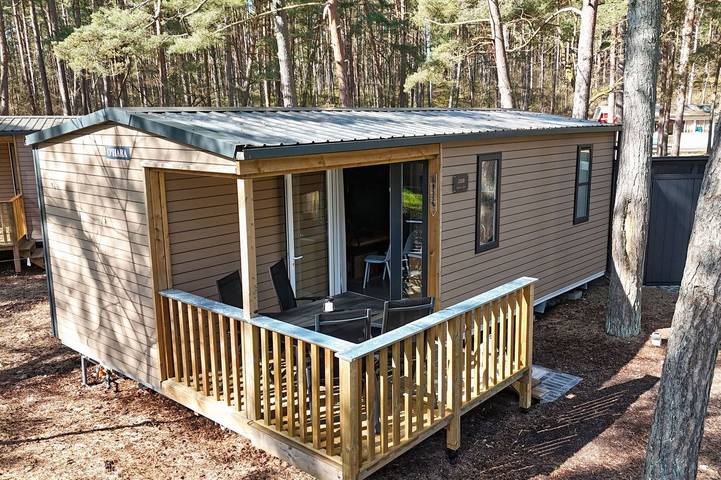 Chalet für 4 Personen, mit Terrasse auf Rügen
