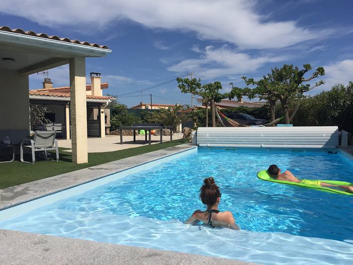 Location de vacances pour 10 personnes, avec terrasse et piscine dans Plage de la Farinette - 2