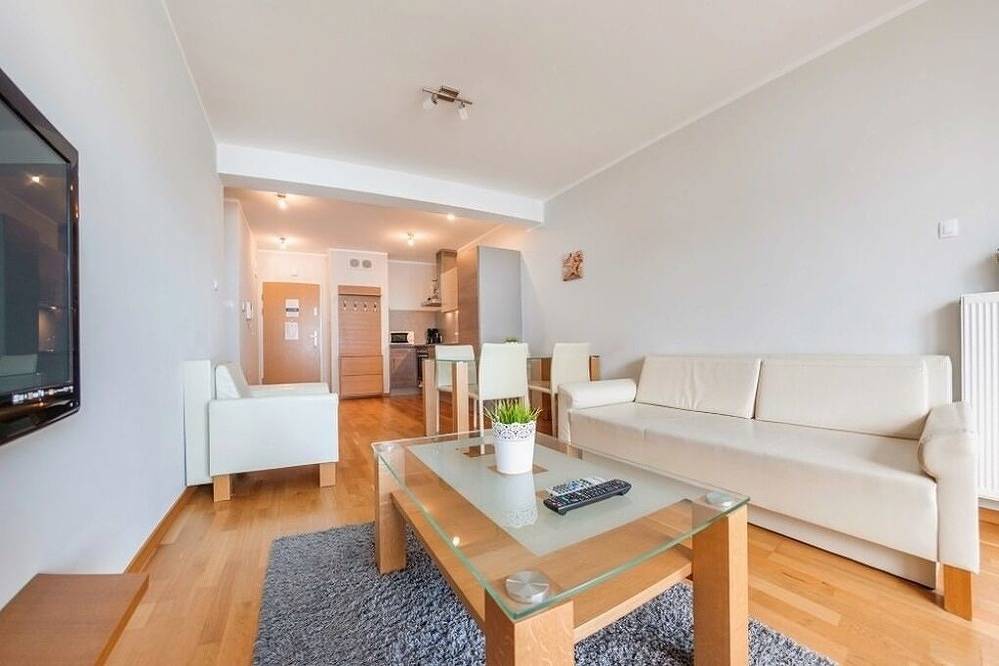 Hel semesterlägenhet, Lägenhet för 4 Personer med terass in Świnoujście, Oderlagunen