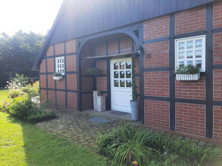 Ferienwohnung für 2 Personen, mit Terrasse und Ausblick in Ladbergen