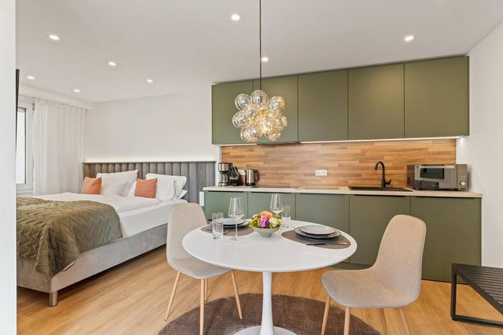 Ferienwohnung für 3 Personen, mit Terrasse in Haßloch