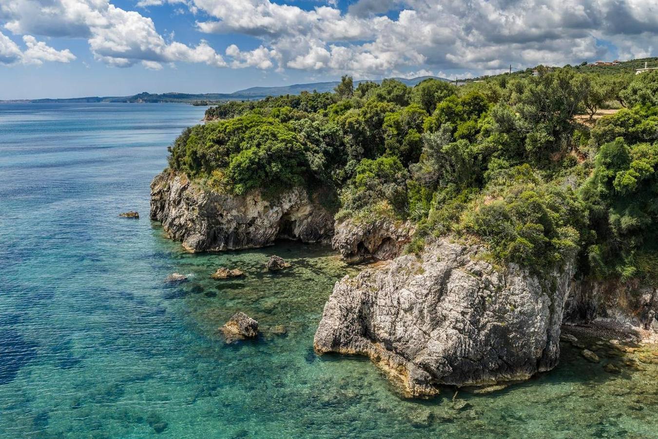 Studio entier, Studio « Panorama » avec Wi-Fi et climatisation in Région de Messenia