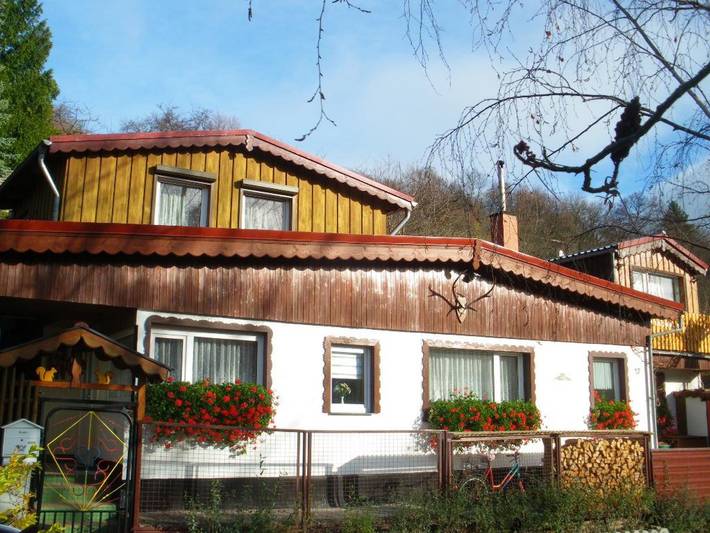 Ferienhaus für 3 Personen, mit Terrasse und Garten in Thale