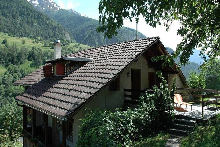 Ferienhaus für 4 Personen, mit Terrasse, mit Haustier in der Aletsch Arena