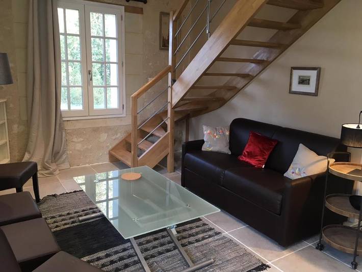 Chambre d’hôte pour 5 personnes, avec vue ainsi que jardin et piscine, animaux acceptés à Amboise - 4