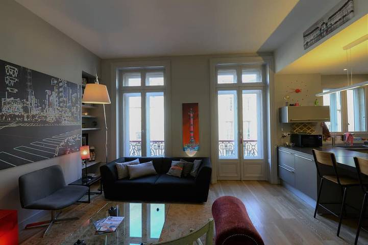 Appartement de vacances pour 7 personnes, avec Jacuzzi