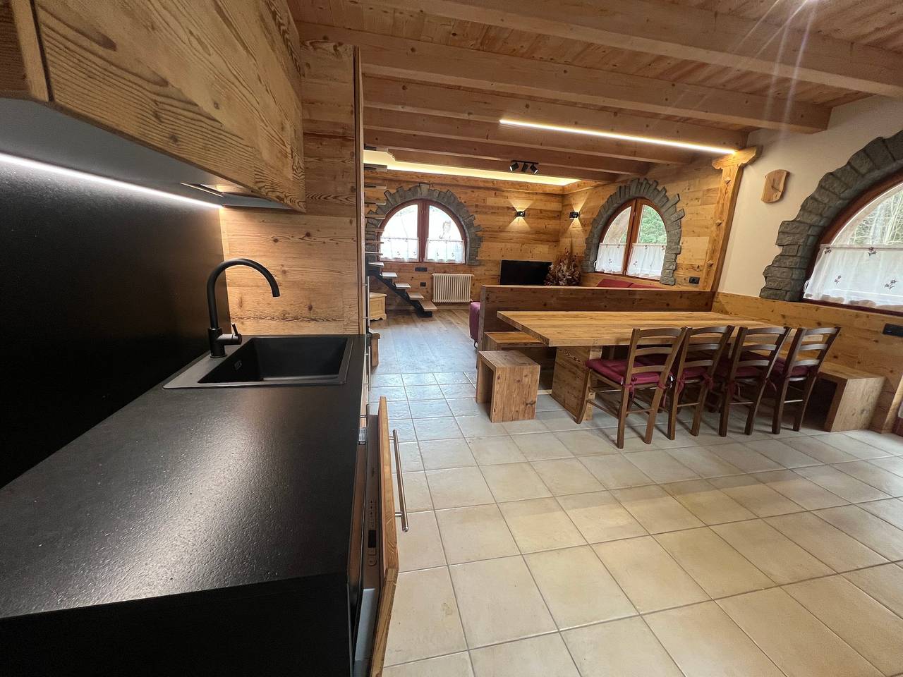 Chalet “Maso Rubino” con Vista Montagna, Balcone e Wi-Fi in Pontara, Rabbi