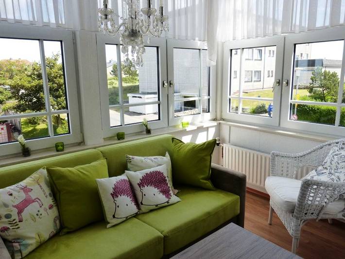 Ferienwohnung für 4 Personen, mit Garten und Sauna in Wittdün