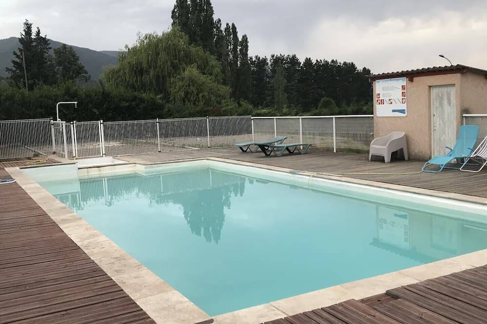 Mobilh Mobil-home Tout Confort au Bord D'un lac Avec Piscine Dans Résidence in Curbans, Forcalquier und Umgebung
