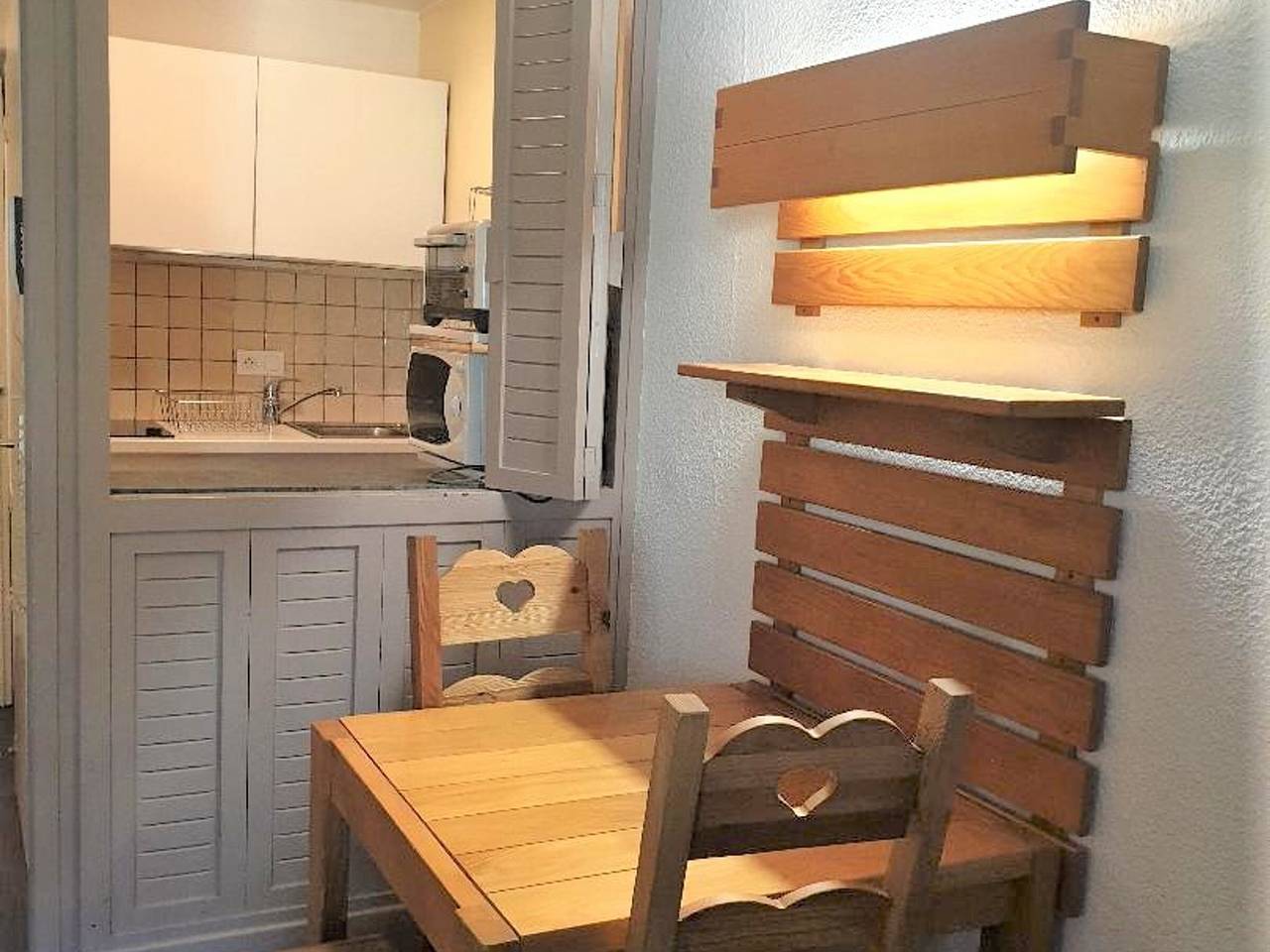 Estudio entero, Apartamento 32m², centro Croisette, 5 plazas, Wifi, mascotas permitidas in Les Menuires, Saint-Martin-de-Belleville