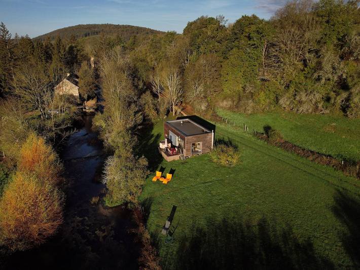 Ökologischer Würfel mit Whirlpool und Sauna, Haustiere erlaubt, nahe Dijon in Frénois, Dijon und Umgebung