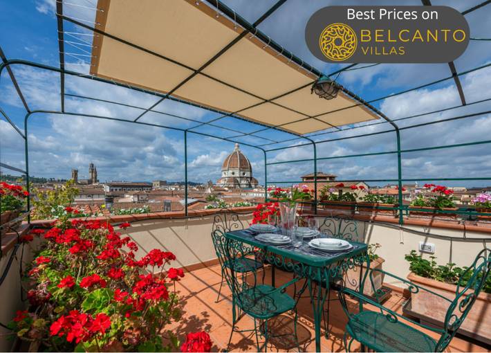 Location de vacances pour 6 personnes, avec balcon à Florence