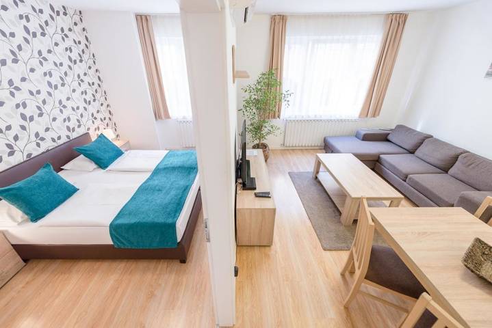 Apartahotel para 3 personas en Budapest