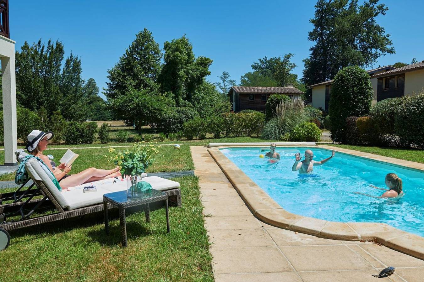 Fronsac Deluxe Piscine 6p in Salles, Region de Arcachon