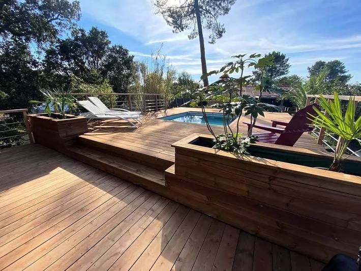 Villa pour 8 personnes, avec piscine à Capbreton - 4