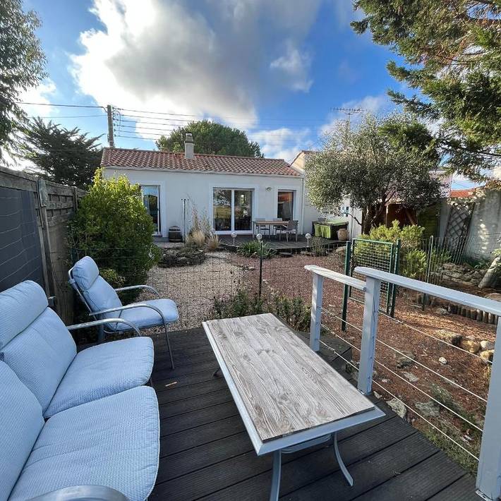 Maison de vacances pour 6 personnes, avec Terrasse ainsi que Jardin et Vue à Beauvoir-sur-Mer