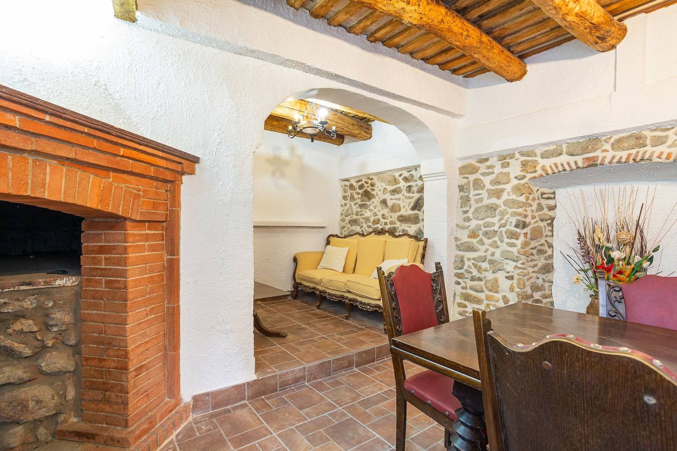 Vakantiehuis 'Masía Can Garriga, Casa Pelegrí' met Uitzicht op de Bergen, Privéterras en Wi-Fi in Tossa de Mar, Costa Brava