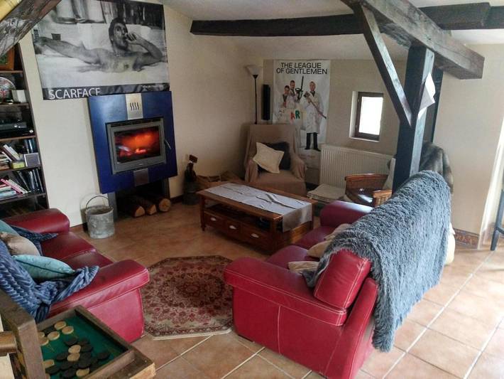 Maison de vacances pour 15 personnes, avec jardin ainsi que vue et piscine