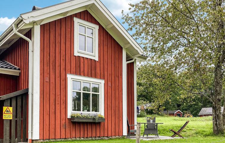 Ferienhaus für 5 Personen mit Terrasse in Hestra, Isaberg