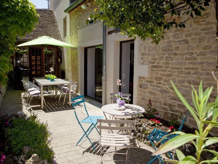 Gîte pour 8 personnes, avec terrasse à Morey-Saint-Denis
