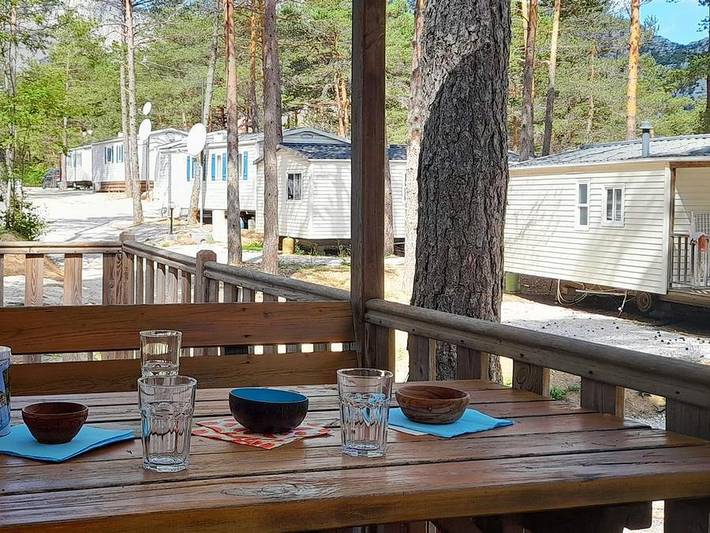Camping Tikayan La Pinatelle - Mobilheim 4 personen - Idaho Eco. in Saint-Auban, Cannes und Umgebung
