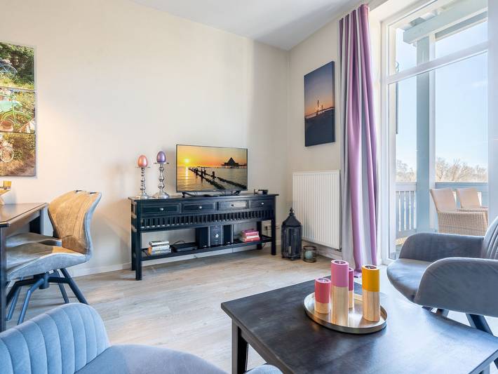 Ferienwohnung für 4 Personen, mit Balkon und Sauna