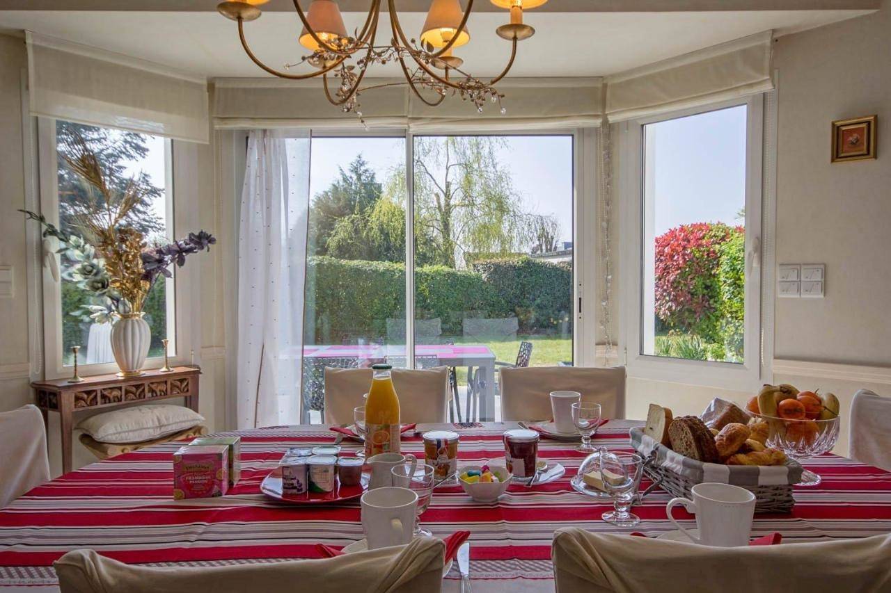 Double Room with Garden View in Plescop, Parc naturel régional du Golfe du Morbihan