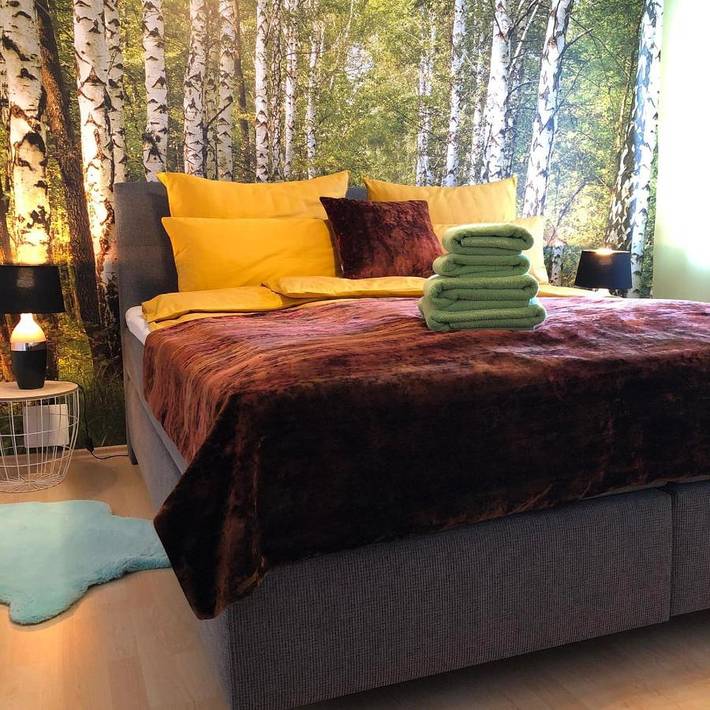 Ferienwohnung für 5 Personen, mit Terrasse und Ausblick in Petersberg - 4