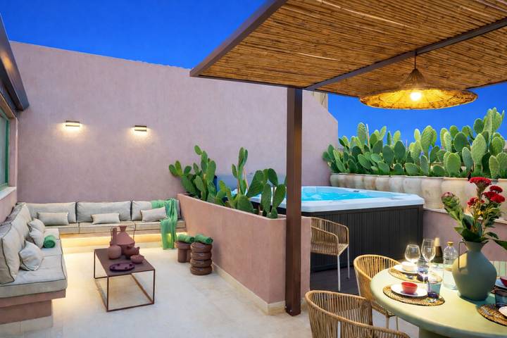 Apartamento de vacaciones para 4 personas, con jacuzzi y terraza - 1