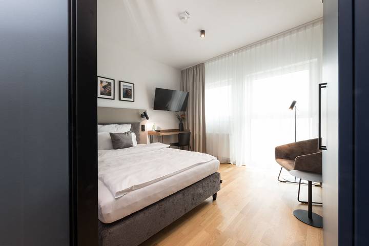Ganze Ferienwohnung, Brera Serviced Apartments Singen - Apartment Cosy mit 18qm, max. für 2 Personen in Singen, Hegau