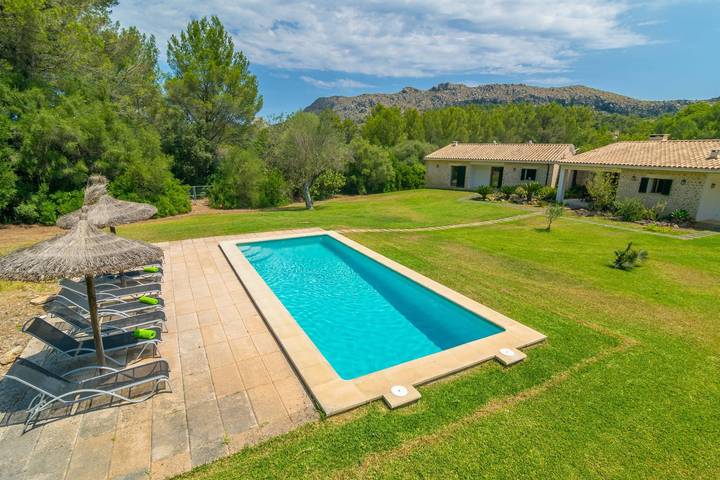 Finca mit Pool für 8 Personen, mit Terrasse in Pollença - 3