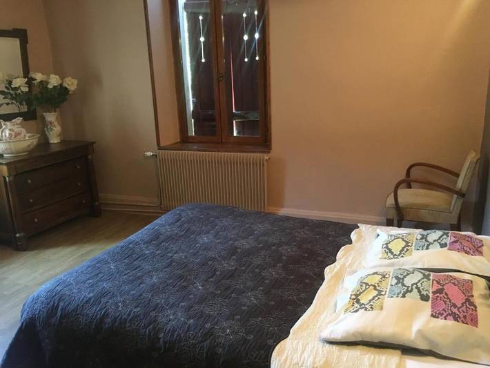 Chambre d’hôte pour 5 personnes, avec Terrasse ainsi que Jardin et Vue