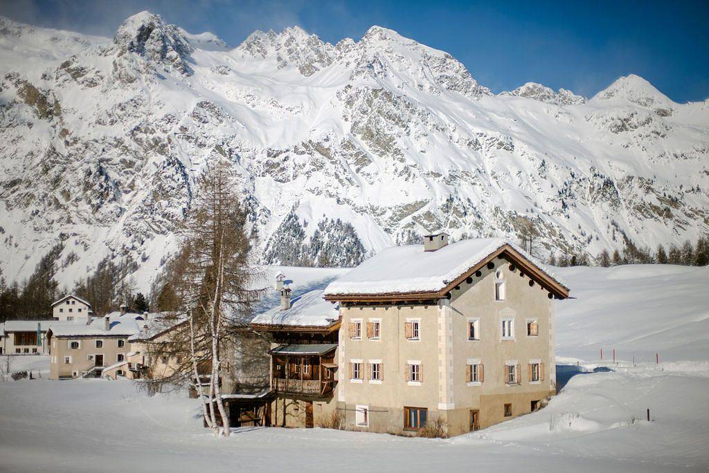 Baita per 8 Persone in Sils im Engadin, Alpi del Bernina