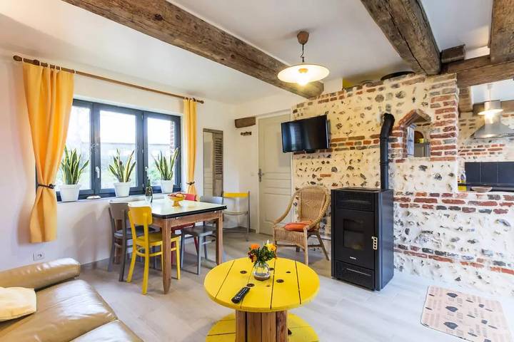 Gîte pour 4 personnes à Saint-Jouin-Bruneval