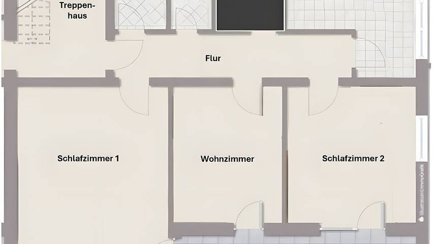 Ferienwohnung für 4 Personen, mit Terrasse in Oppenau - 3