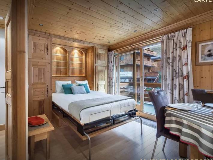 Gîte pour 4 personnes, avec balcon dans Office De Tourisme De Meribel Les Allues - 4