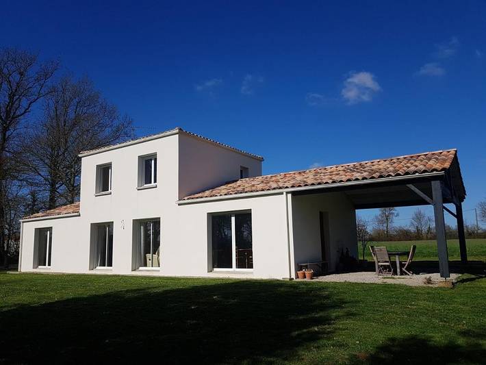Casa de vacaciones para 8 personas, con vistas y jardín - 1