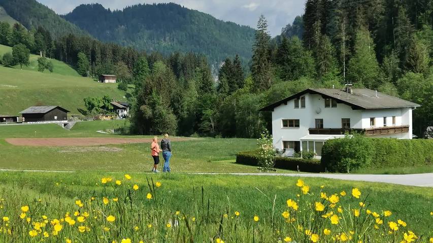 Ferienwohnung für 4 Personen, mit Garten in Söll